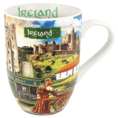 Ireland Montage  Ceramic Mug With Famous Irish Landmark Design